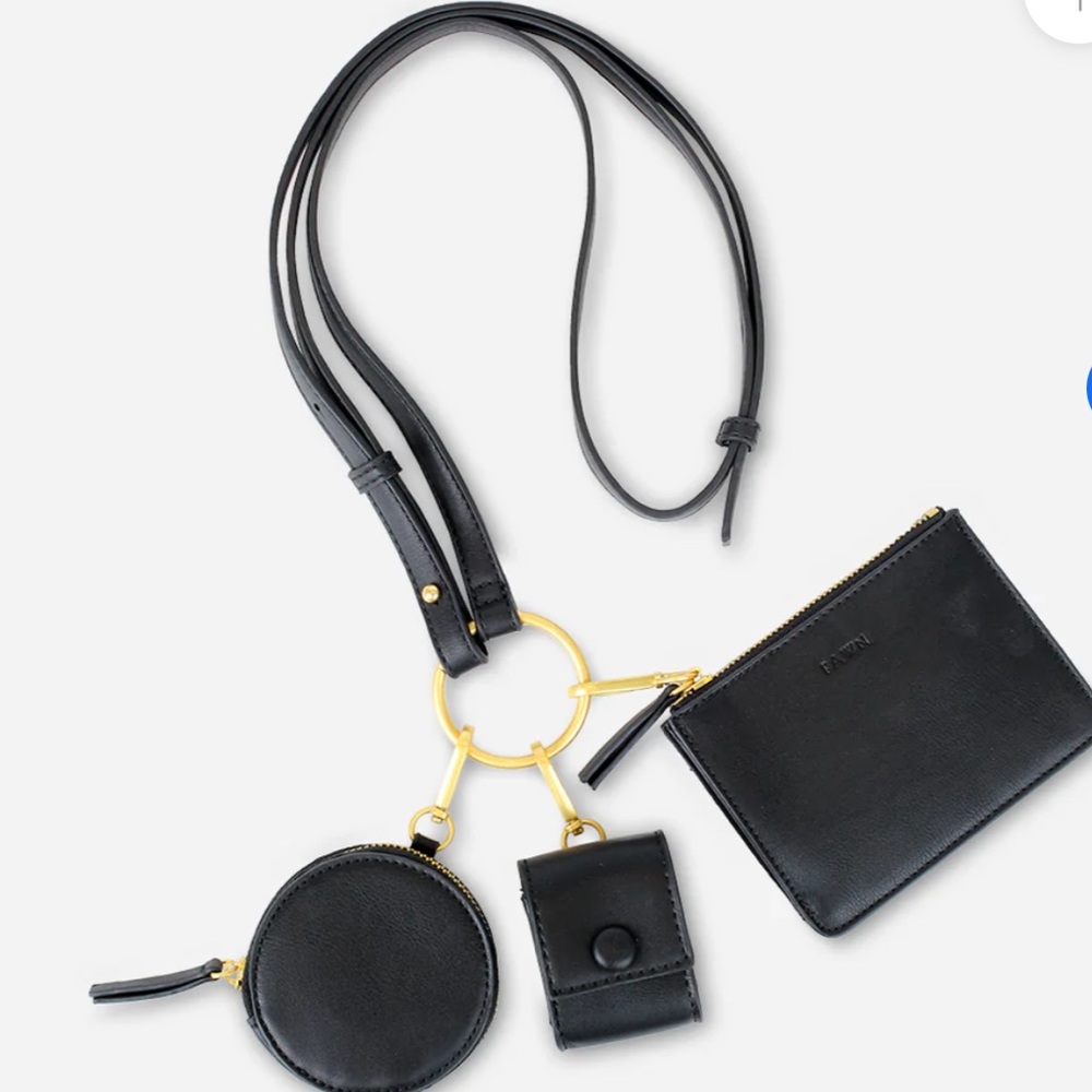 Fawn Design Pouch Pendant Set